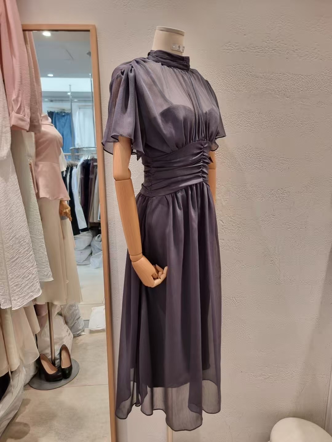 Ruhot東大門代購女裝新款職業時尚休閑真品人氣推薦熱賣連衣裙Ruhot連衣裙