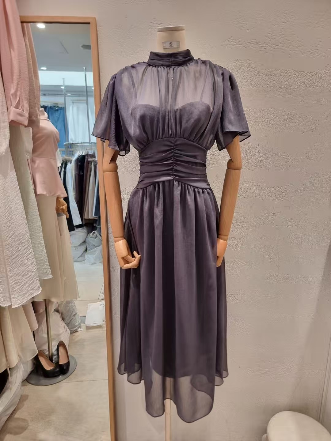 Ruhot東大門代購女裝新款職業時尚休閑真品人氣推薦熱賣連衣裙Ruhot連衣裙圖色2