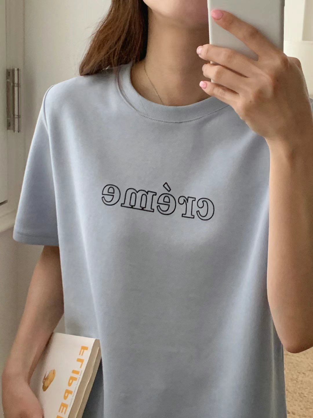 TDOUBLEJ東大門代購女士新款時尚真品人氣休閑職業熱賣25春夏T恤TDOUBLEJT恤