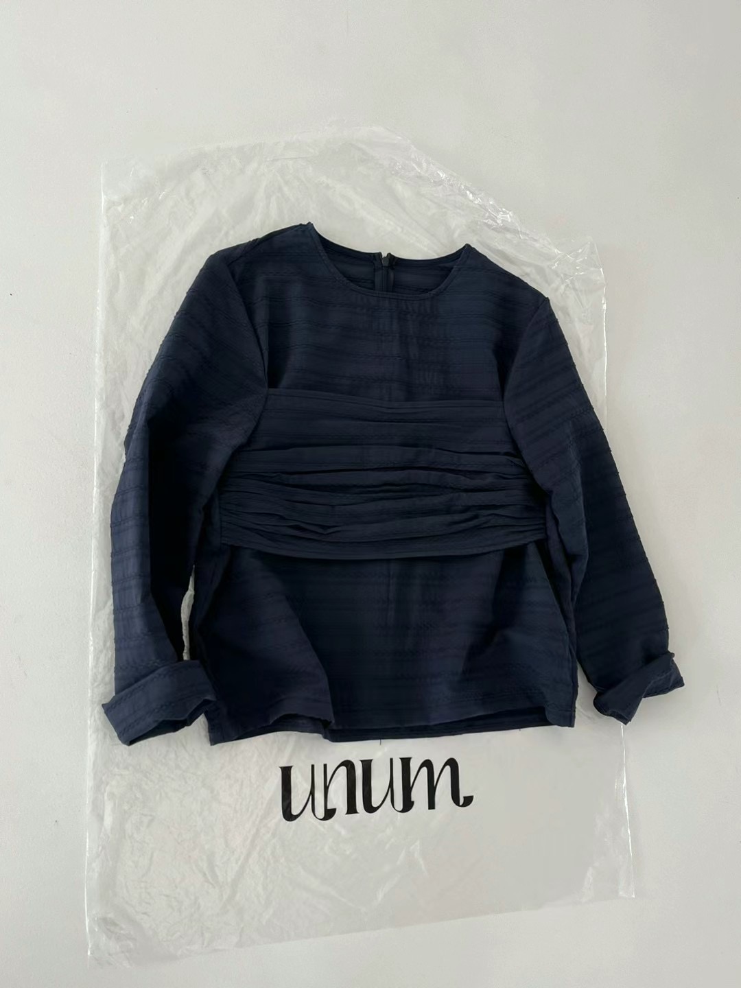 UNUSUALMARKET韓國代購女士新品人氣25春夏襯衫蕾絲衫假兩件UNUSUALMARKET襯衫/蕾絲衫