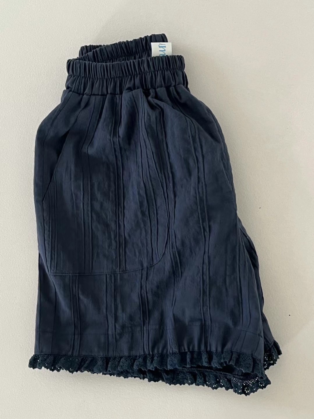UNUSUALMARKET韓國直郵女裝新品時尚25春夏人氣熱賣短褲蕾絲UNUSUALMARKET短褲