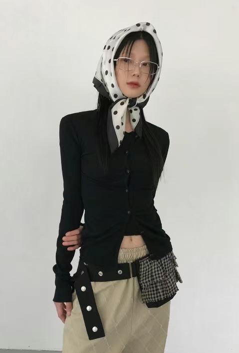 BAGUETTE-OT韓國代購女裝新品熱賣人氣職業推薦休閑長袖T恤BAGUETTE-OT長袖T恤