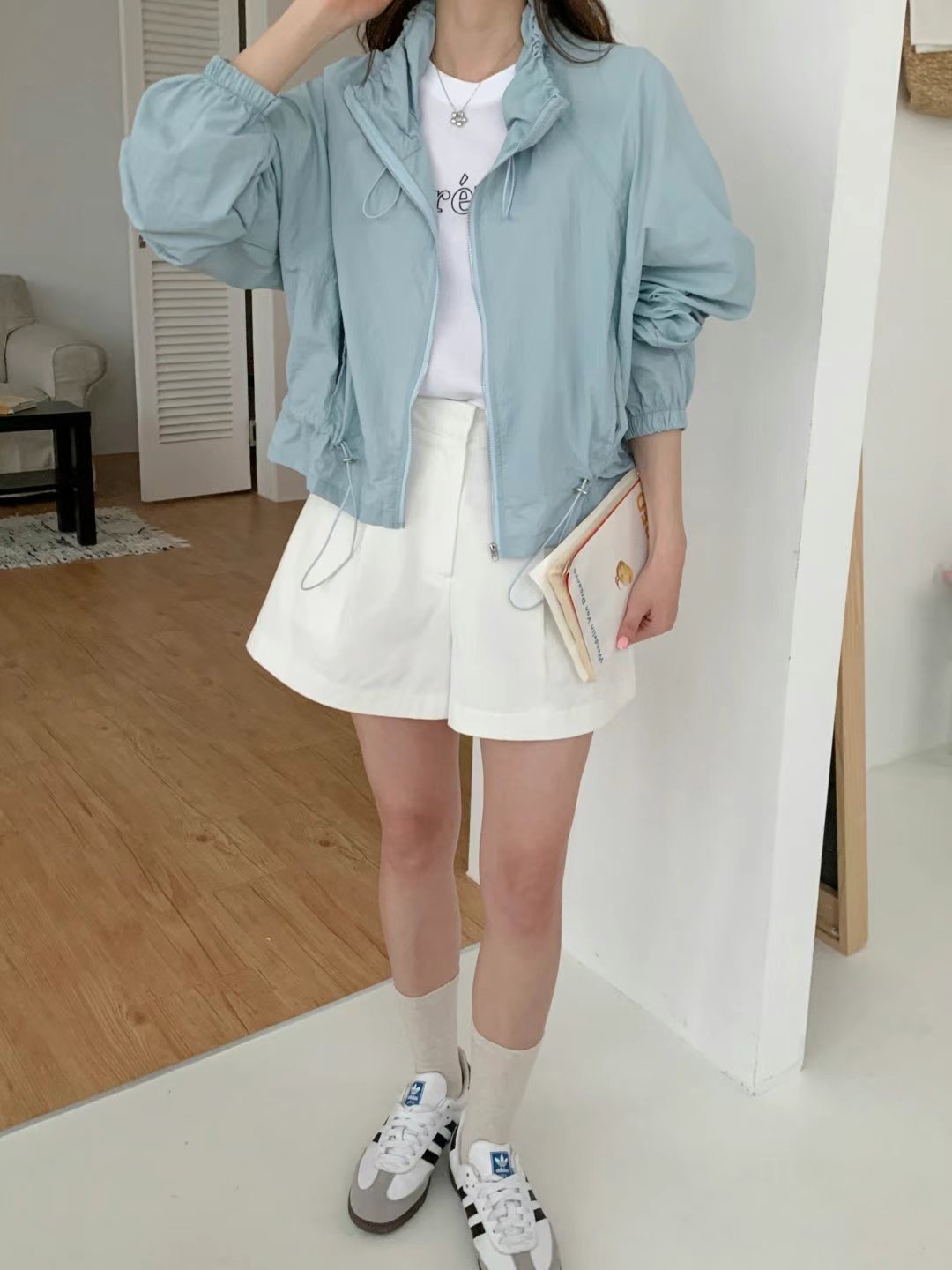 TDOUBLEJ東大門直郵女士新款時尚人氣推薦真品25春夏休閑夾克TDOUBLEJ夾克
