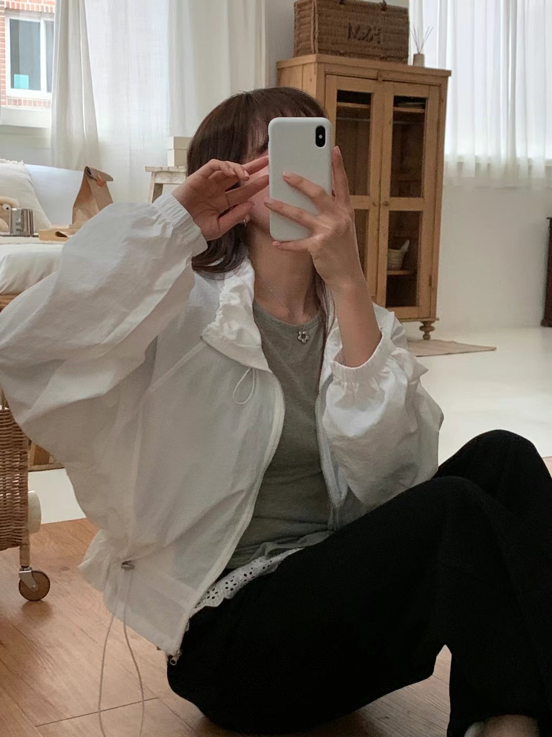 TDOUBLEJ東大門直郵女士新款時尚人氣推薦真品25春夏休閑夾克TDOUBLEJ夾克圖色2