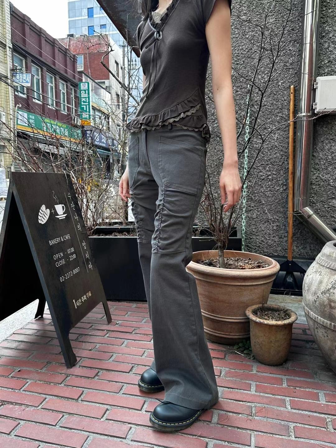 STREET東大門直郵女士新款職業休閑時尚人氣真品熱賣休閑褲STREET休閑褲