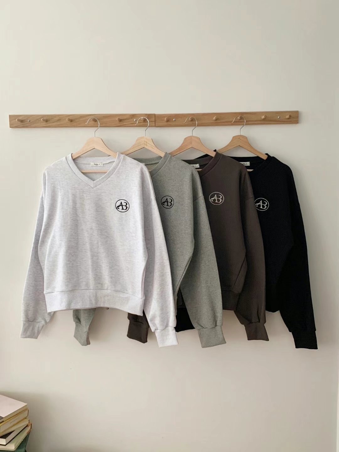 TDOUBLEJ東大門直郵女裝新品人氣25春夏職業時尚熱賣衛衣刺繡TDOUBLEJ衛衣