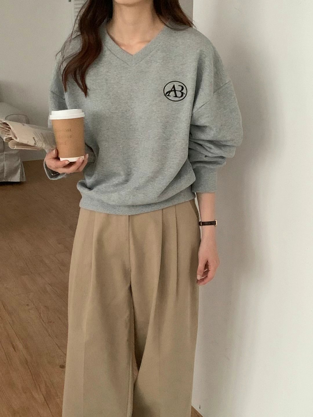 TDOUBLEJ東大門直郵女裝新品人氣25春夏職業時尚熱賣衛衣刺繡TDOUBLEJ衛衣