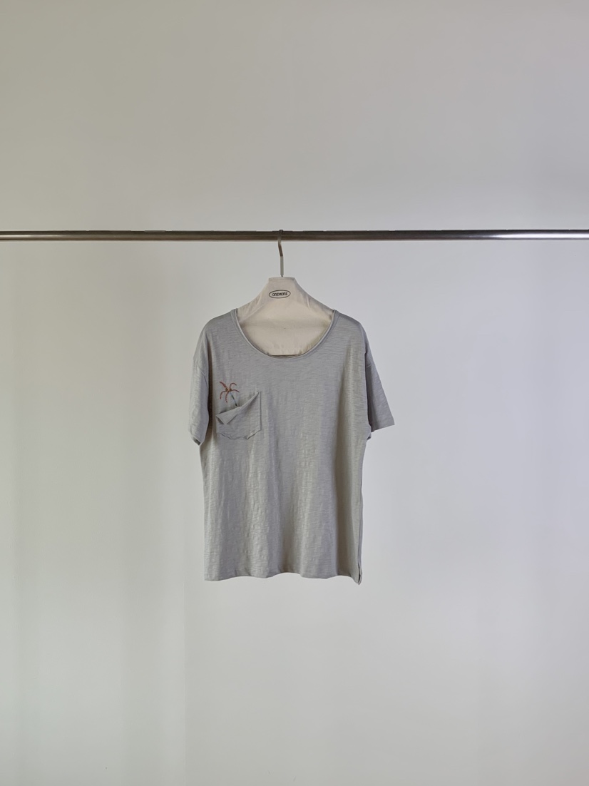 ONE MONE韓國直郵女裝新款真品熱賣人氣推薦25春夏時尚T恤ONE MONET恤圖色2