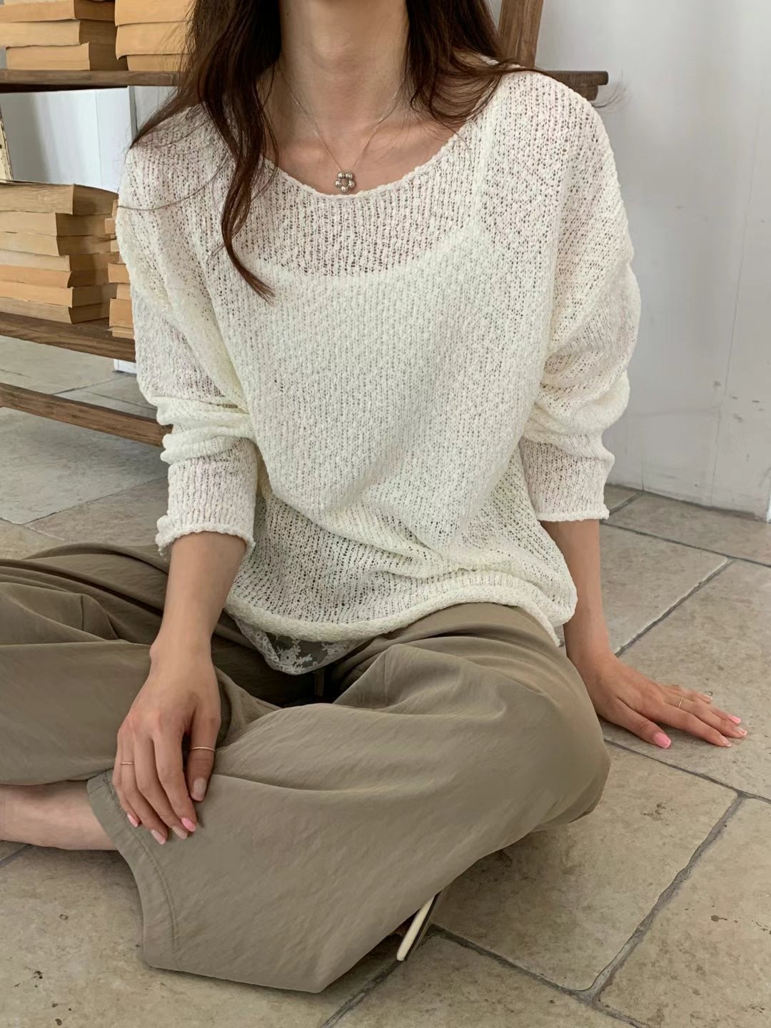 TDOUBLEJ東大門代購女裝新款休閑時尚推薦熱賣真品針織衫長款TDOUBLEJ針織衫