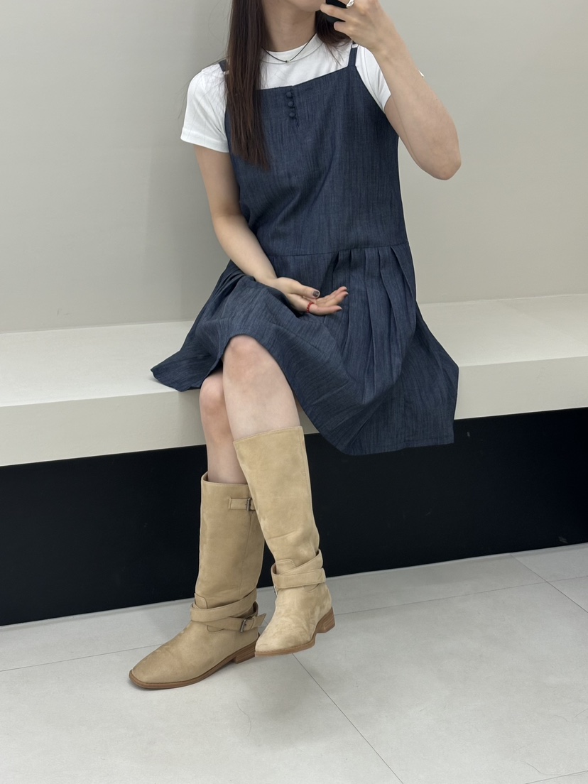 HOME GROUND東大門直郵女裝新款時尚休閑人氣25春夏連衣裙HOME GROUND連衣裙