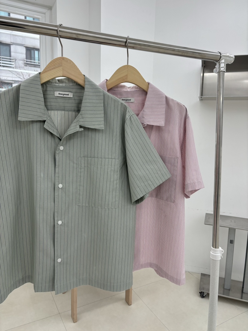 HOME GROUND韓國代購女裝新品休閑人氣25春夏真品襯衫蕾絲衫HOME GROUND襯衫/蕾絲衫