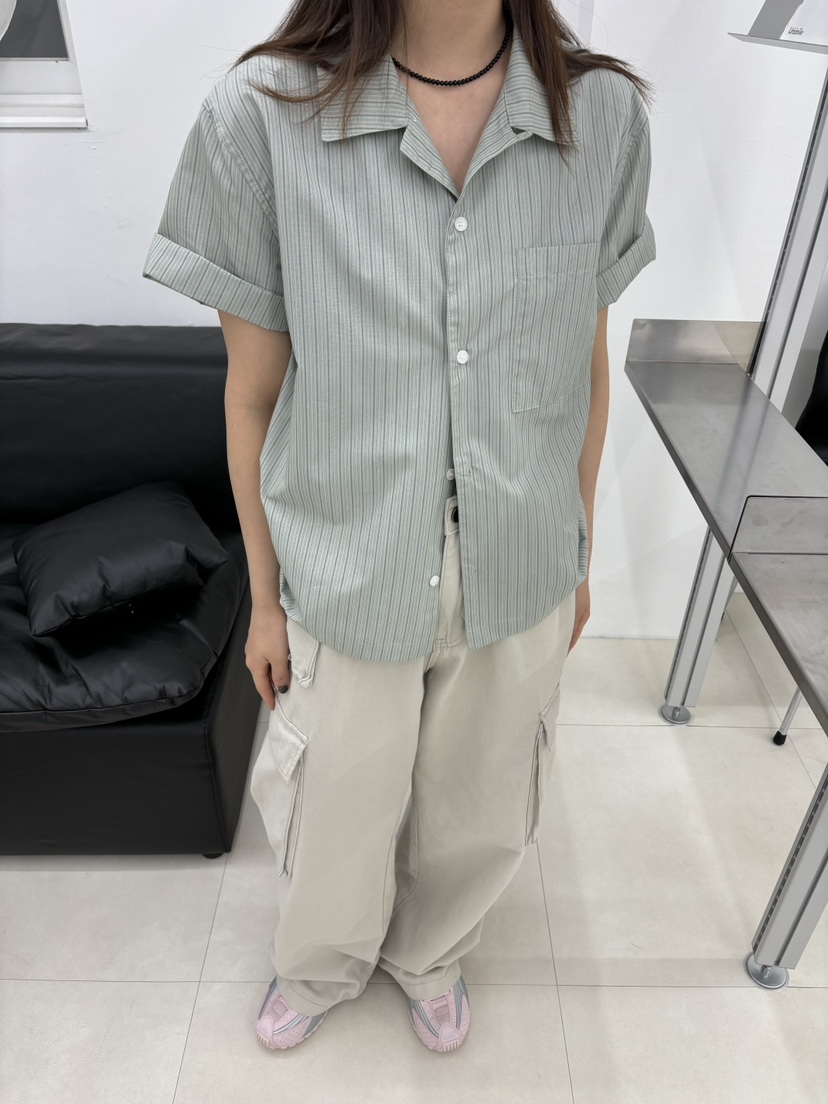 HOME GROUND韓國代購女裝新品休閑人氣25春夏真品襯衫蕾絲衫HOME GROUND襯衫/蕾絲衫