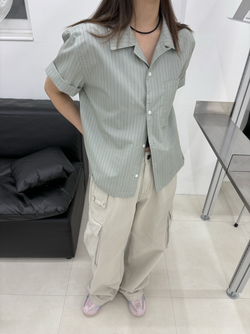 HOME GROUND韓國代購女裝新品休閑人氣25春夏真品襯衫蕾絲衫HOME GROUND襯衫/蕾絲衫