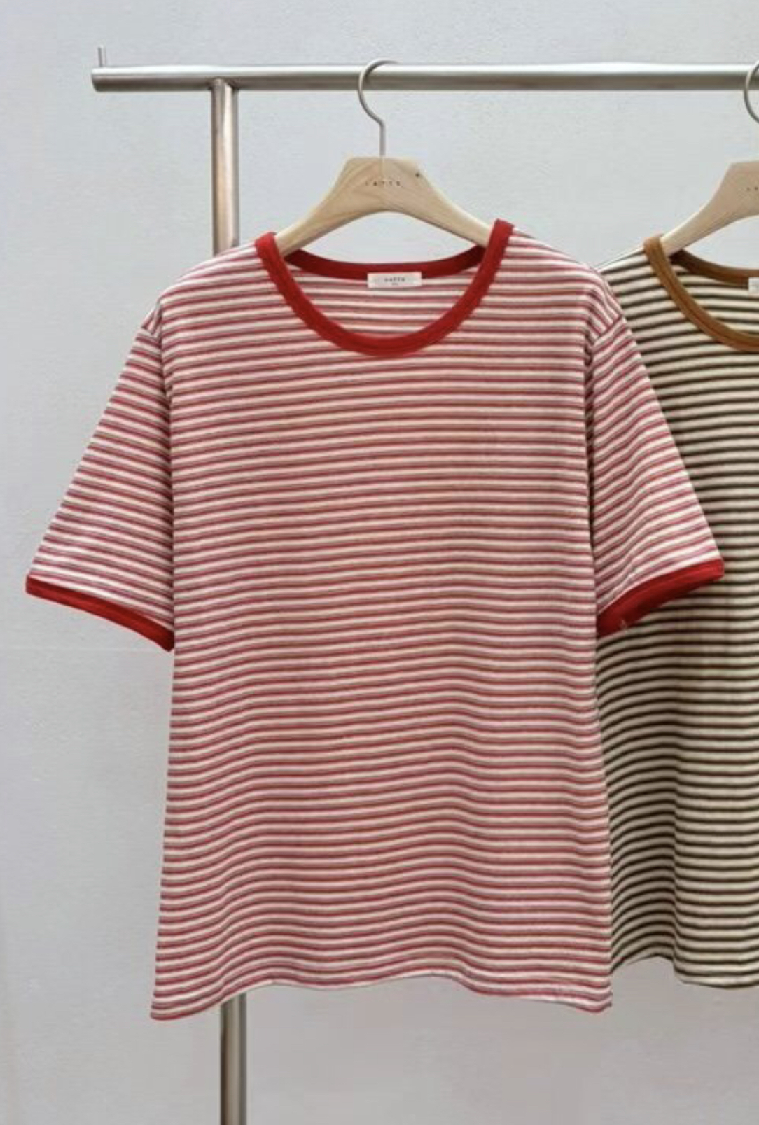 라떼東大門代購女士新品25春夏真品職業人氣推薦休閑熱賣T恤Latte_T恤