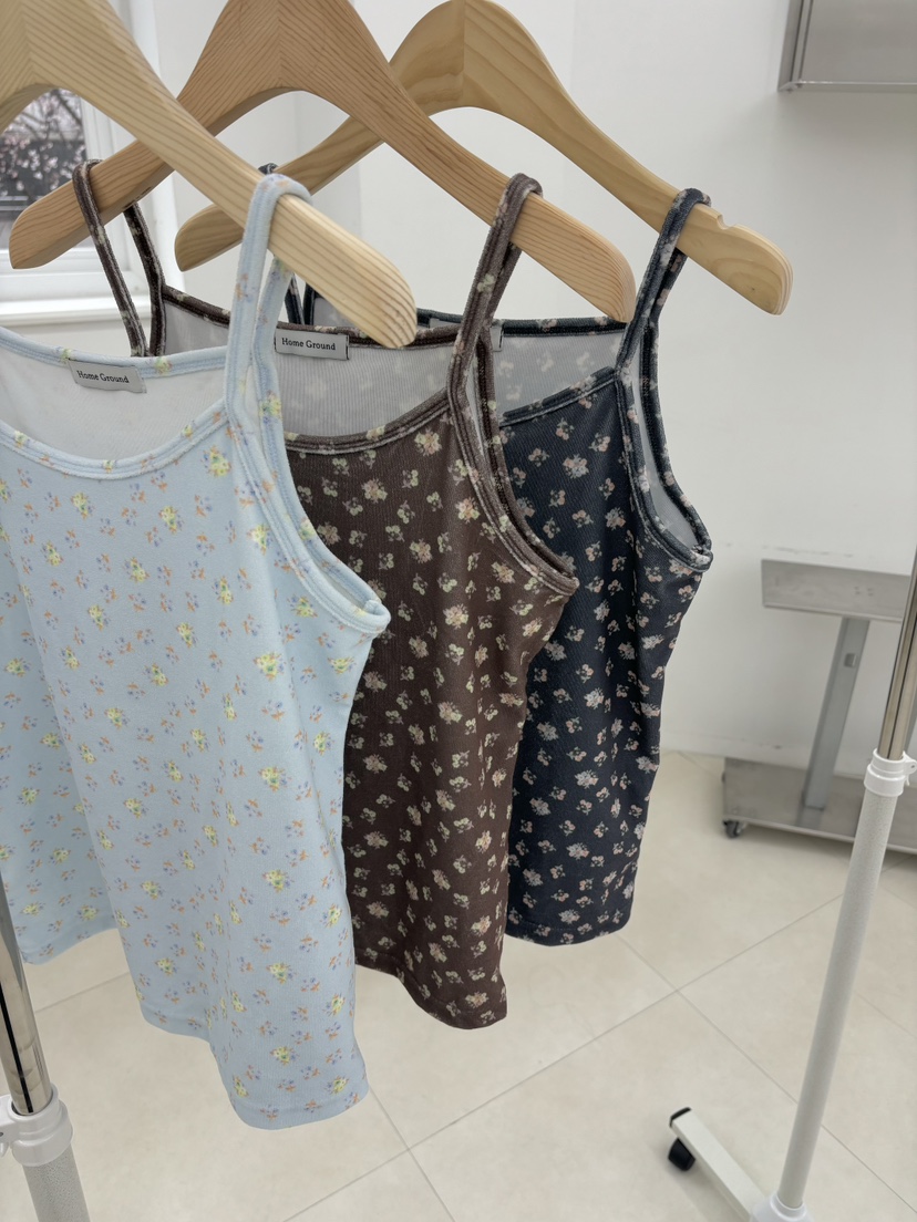 HOME GROUND東大門代購女士新品25春夏推薦人氣職業吊帶背心HOME GROUND吊帶/背心