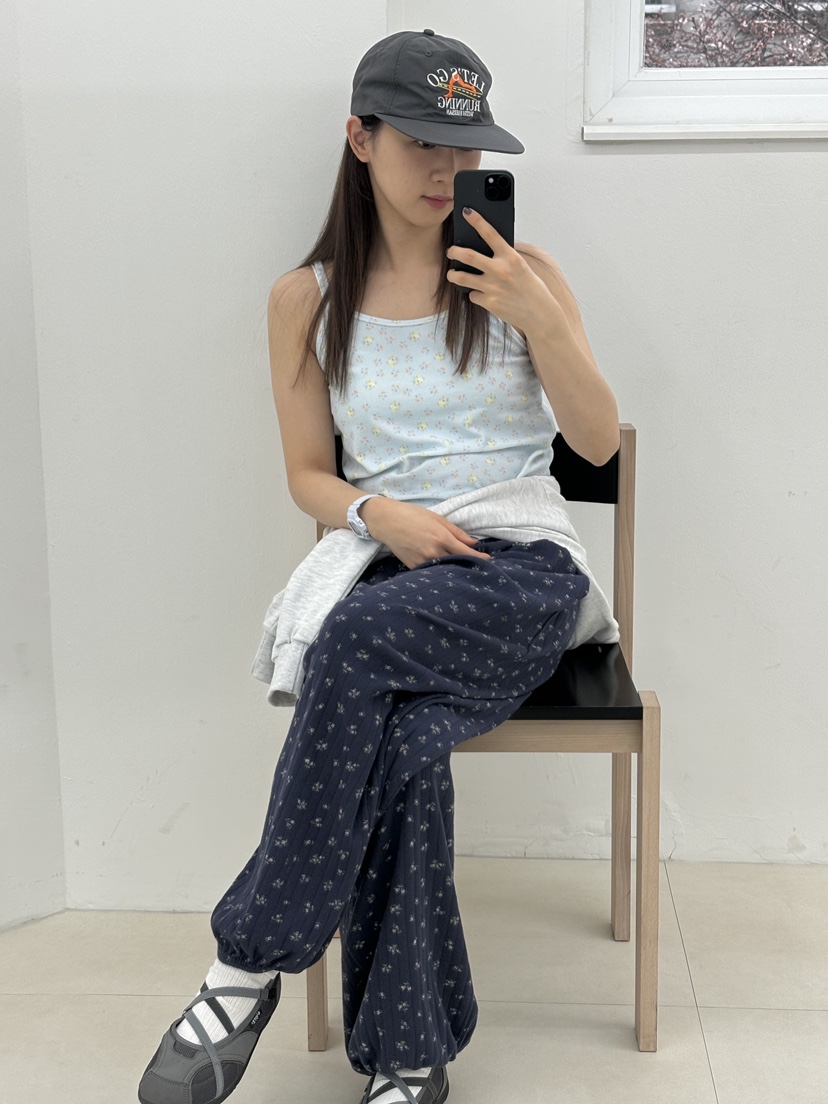 HOME GROUND東大門代購女士新品25春夏推薦人氣職業吊帶背心HOME GROUND吊帶/背心