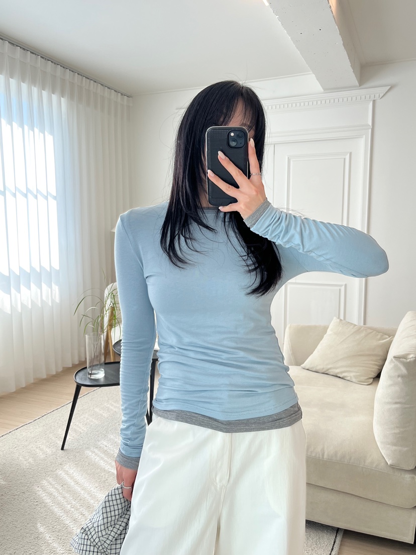 LEMATIN韓國直郵㊣東大門實拍女裝新款休閑熱賣推薦長袖T恤LEMATIN長袖T恤