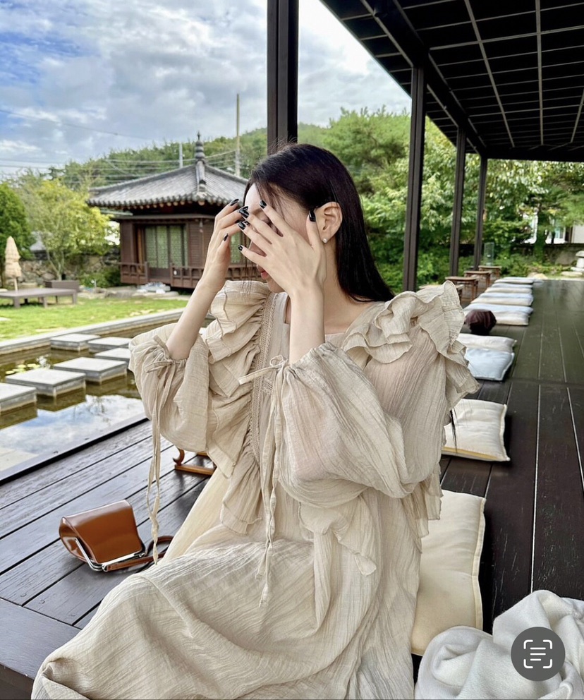 MELTED-P韓國直郵㊣女裝新品休閑時尚25春夏熱賣推薦連衣裙MELTED-P連衣裙