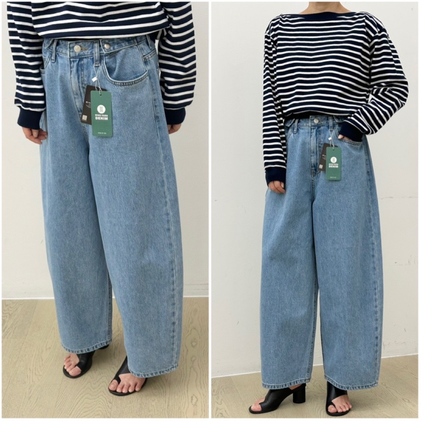 BUT直郵韓國代購㊣女裝新品時尚推薦休閑職業熱賣25春夏牛仔褲button牛仔褲