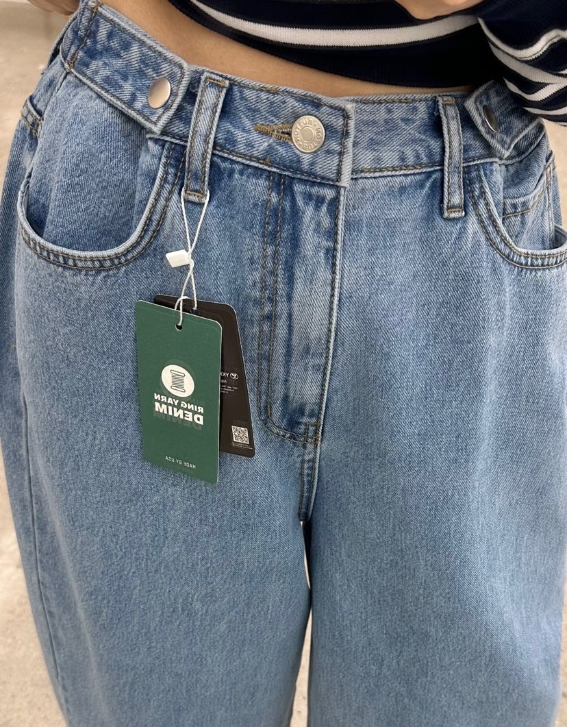 BUT直郵韓國代購㊣女裝新品時尚推薦休閑職業熱賣25春夏牛仔褲button牛仔褲