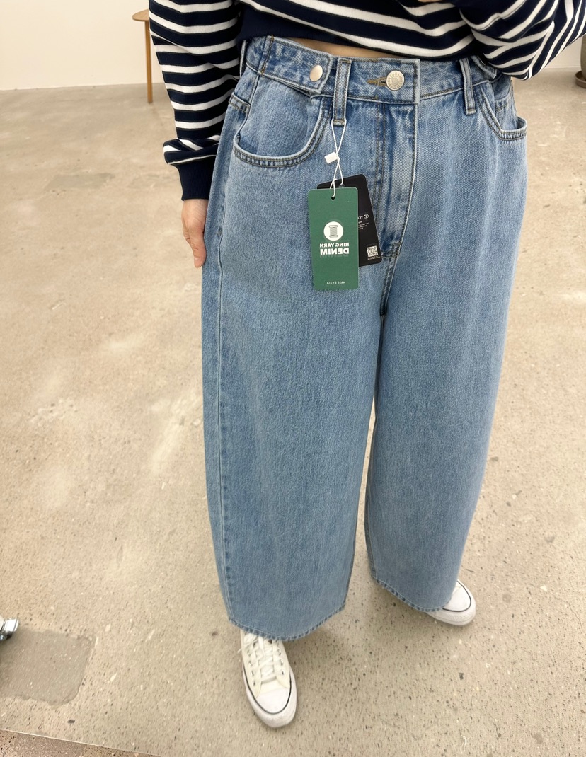 BUT直郵韓國代購㊣女裝新品時尚推薦休閑職業熱賣25春夏牛仔褲button牛仔褲