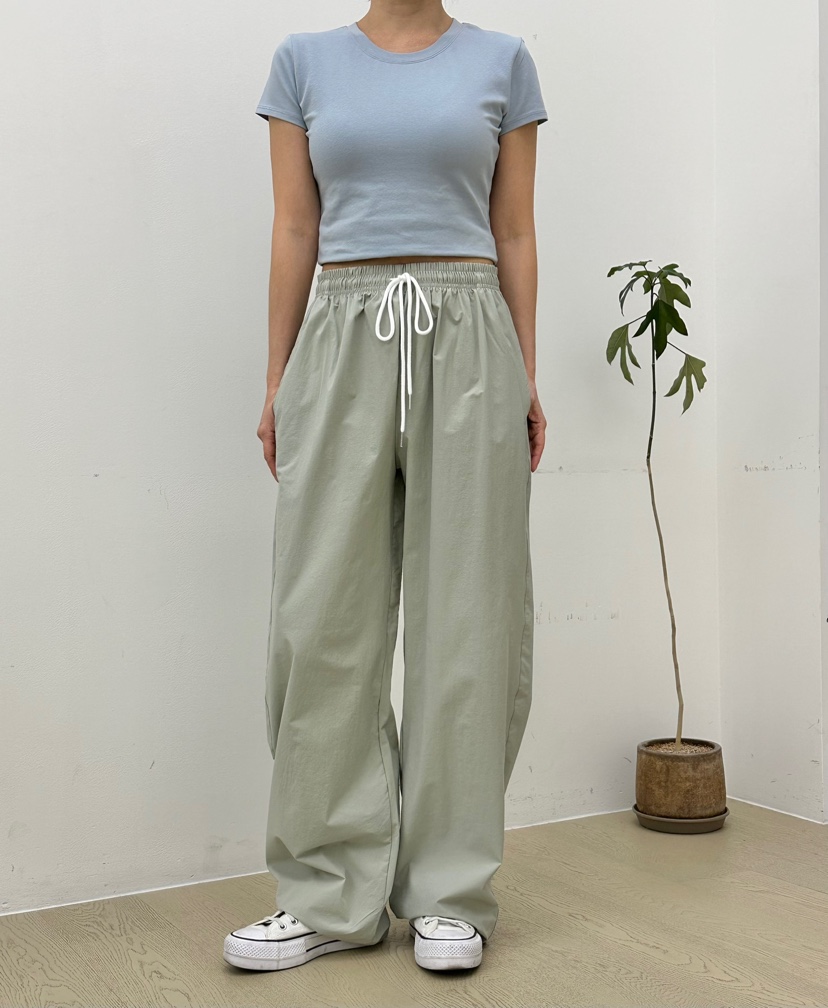 BUT韓國直郵㊣女裝新品休閑時尚人氣熱賣推薦25春夏職業休閑褲button休閑褲