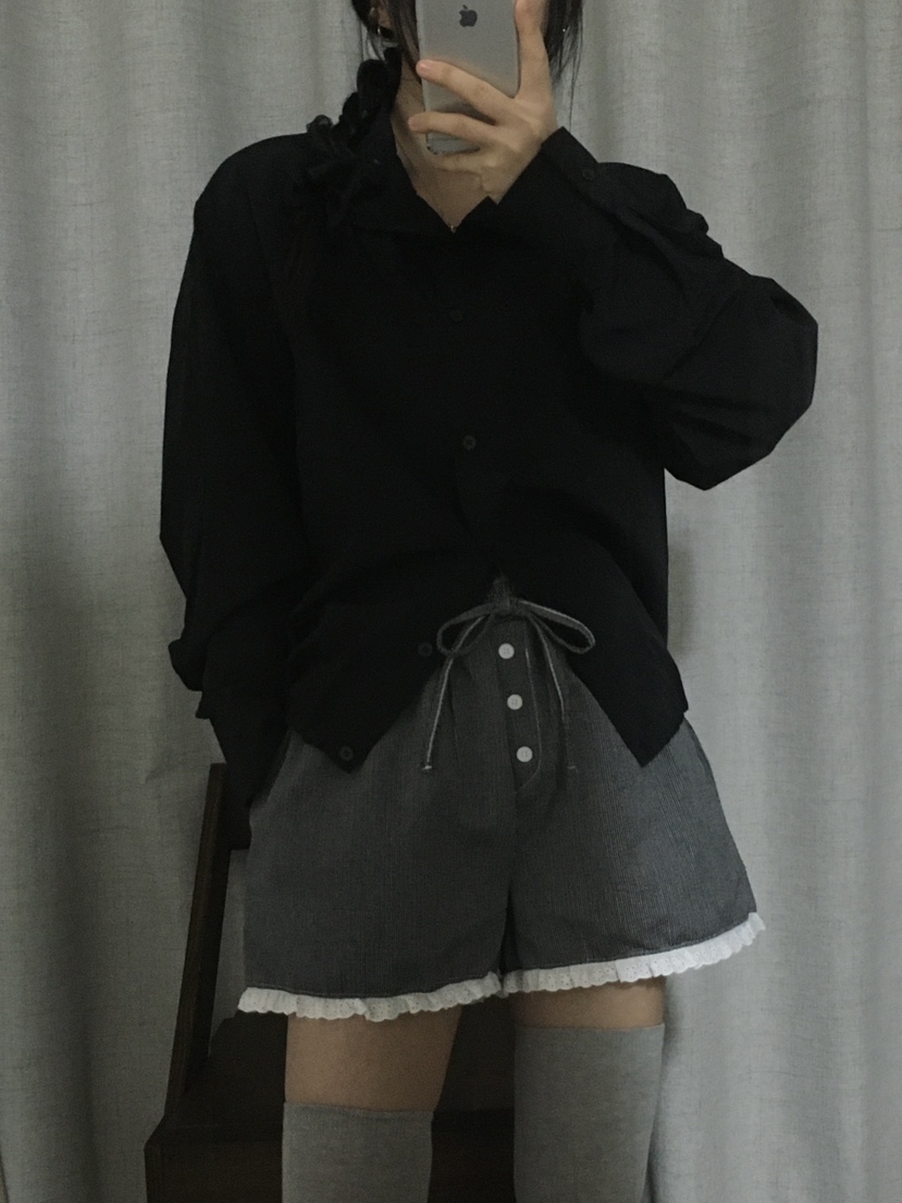 BEAMING SEOUL東大門代購女裝新款人氣真品襯衫蕾絲衫高領BEAMING SEOUL襯衫/蕾絲衫