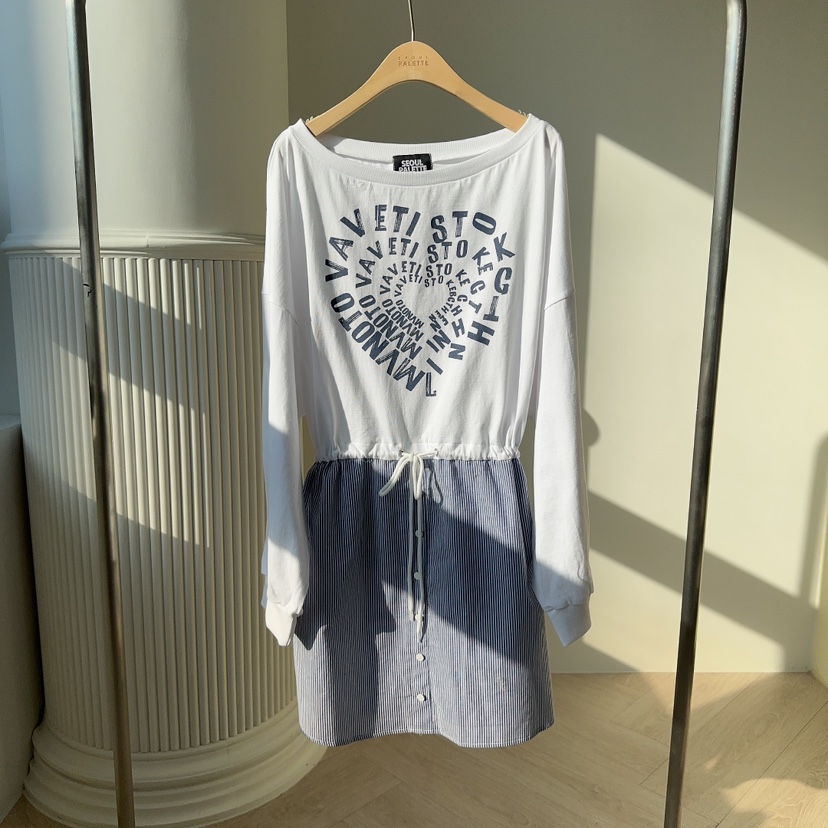 PALETTE-Q韓國直郵㊣東大門實拍女裝新款熱賣時尚推薦連衣裙PALETTE-Q連衣裙