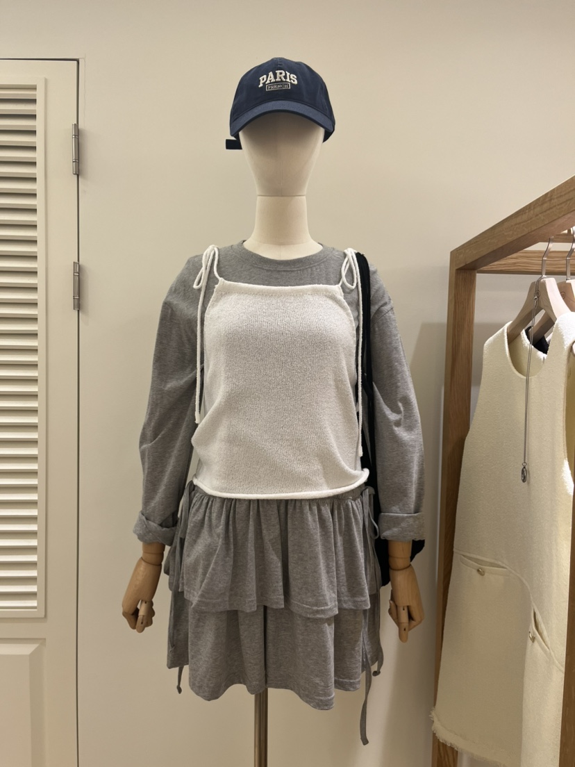 TIZZI韓國㊣直郵東大門代購女裝新品時尚熱賣休閑推薦吊帶背心TIZZI吊帶/背心