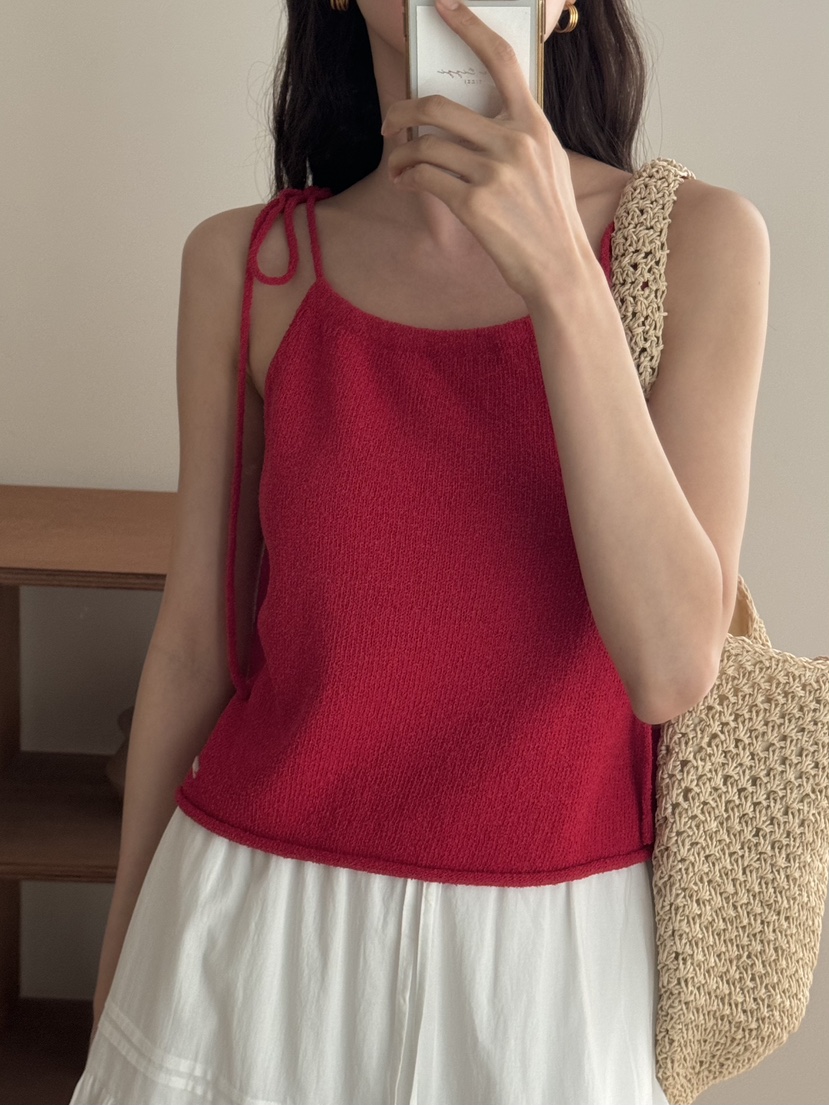 TIZZI韓國㊣直郵東大門代購女裝新品時尚熱賣休閑推薦吊帶背心TIZZI吊帶/背心