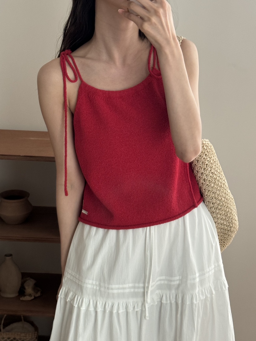 TIZZI韓國㊣直郵東大門代購女裝新品時尚熱賣休閑推薦吊帶背心TIZZI吊帶/背心