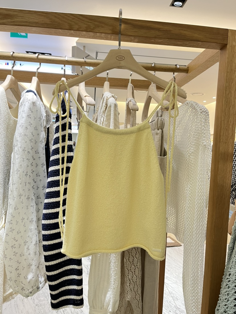 TIZZI韓國㊣直郵東大門代購女裝新品時尚熱賣休閑推薦吊帶背心TIZZI吊帶/背心圖色3