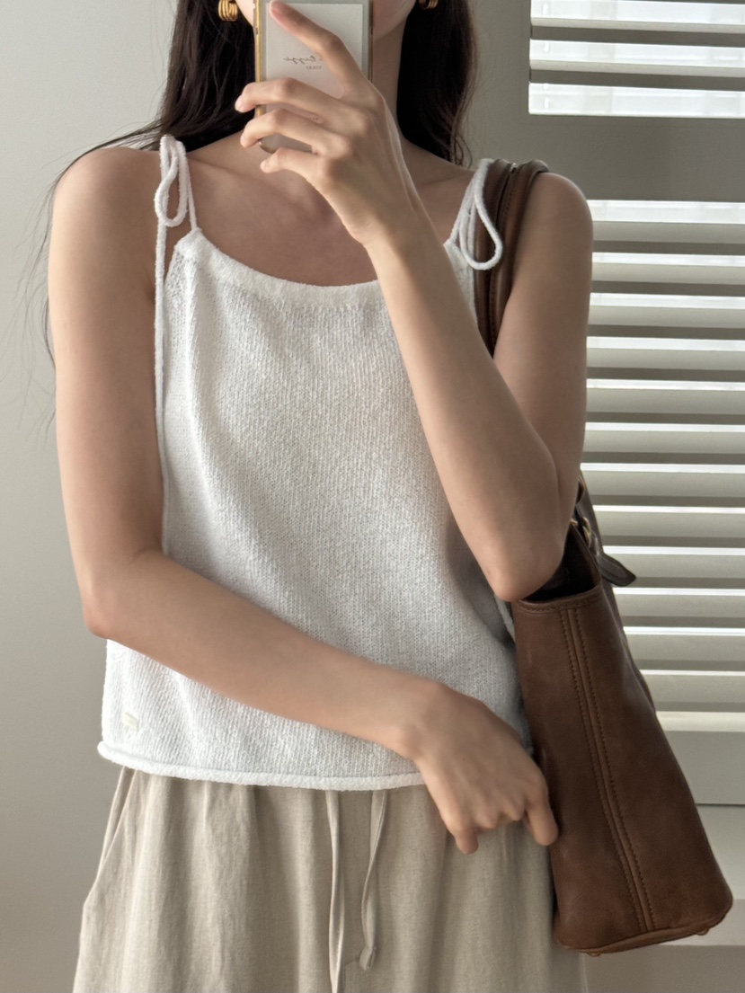 TIZZI韓國㊣直郵東大門代購女裝新品時尚熱賣休閑推薦吊帶背心TIZZI吊帶/背心圖色4