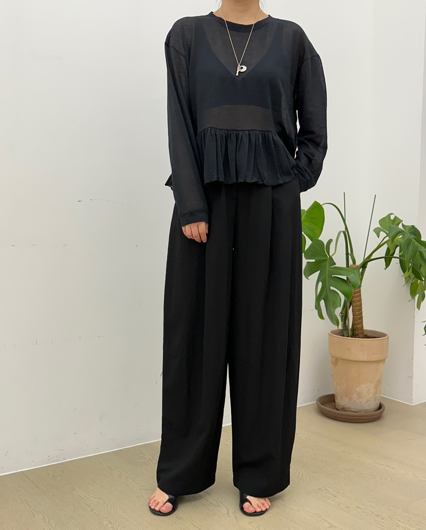 BUT直郵韓國代購㊣女裝新款熱賣時尚25春夏人氣推薦休閑休閑褲button休閑褲