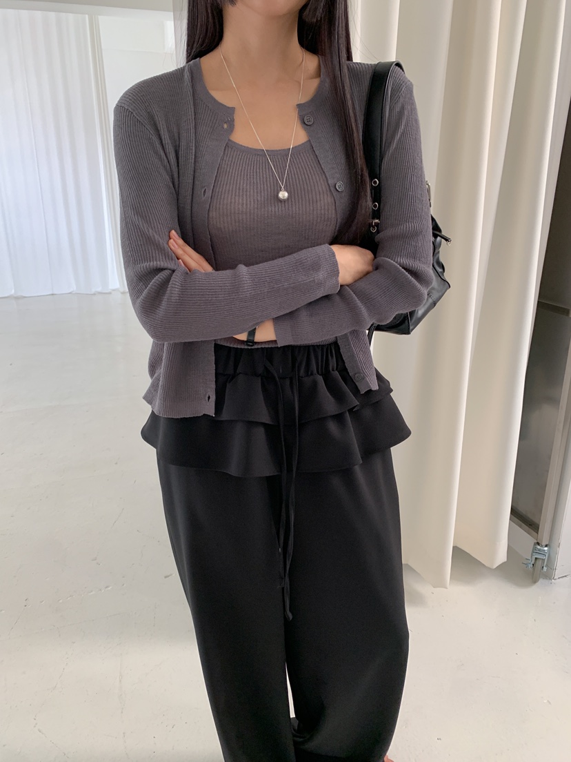 GOYOU韓國直郵㊣女裝新款25春夏熱賣休閑推薦人氣套裝套裝開衫de goyou套裝