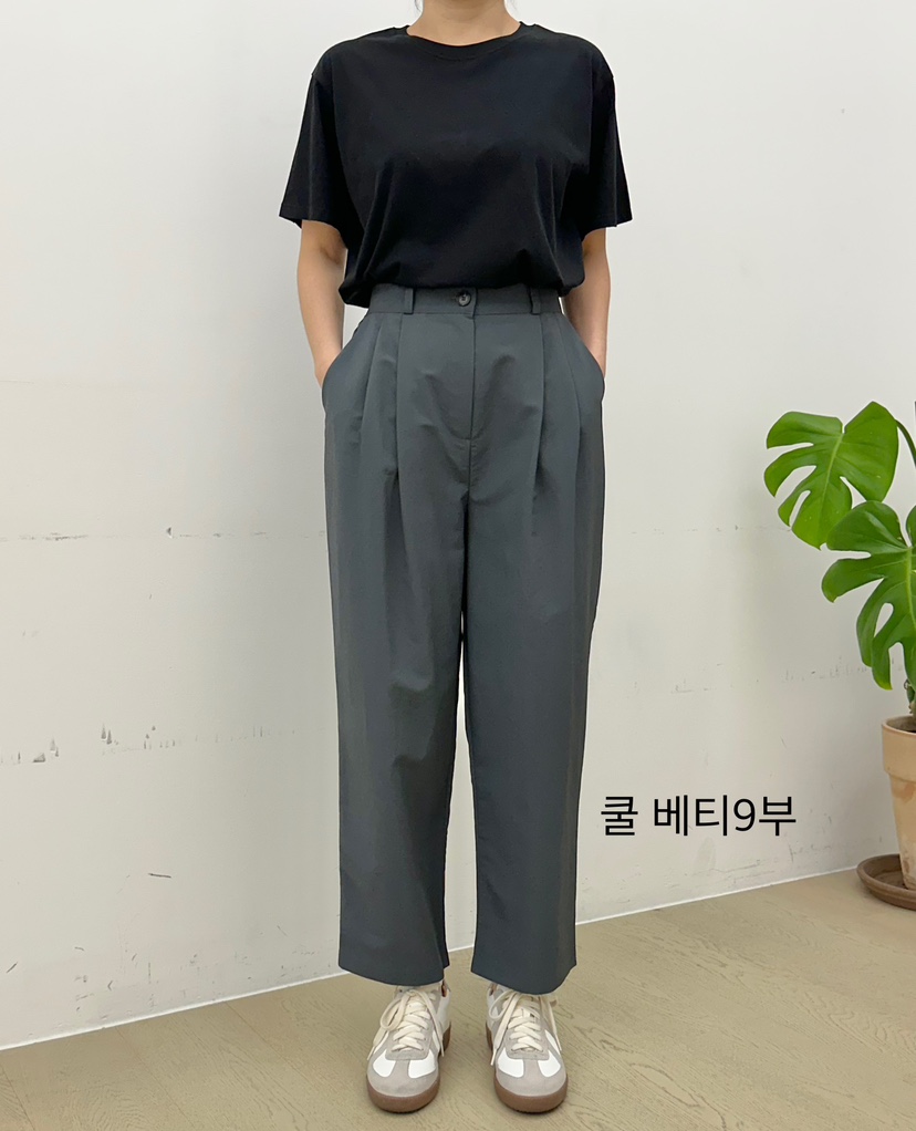 BUT東大門代購女士新品休閑真品熱賣人氣25春夏職業正裝褲西褲button正裝褲/西褲