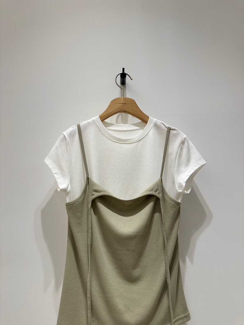 MELTED-P東大門代購女裝新品真品休閑25春夏職業熱賣人氣T恤MELTED-PT恤