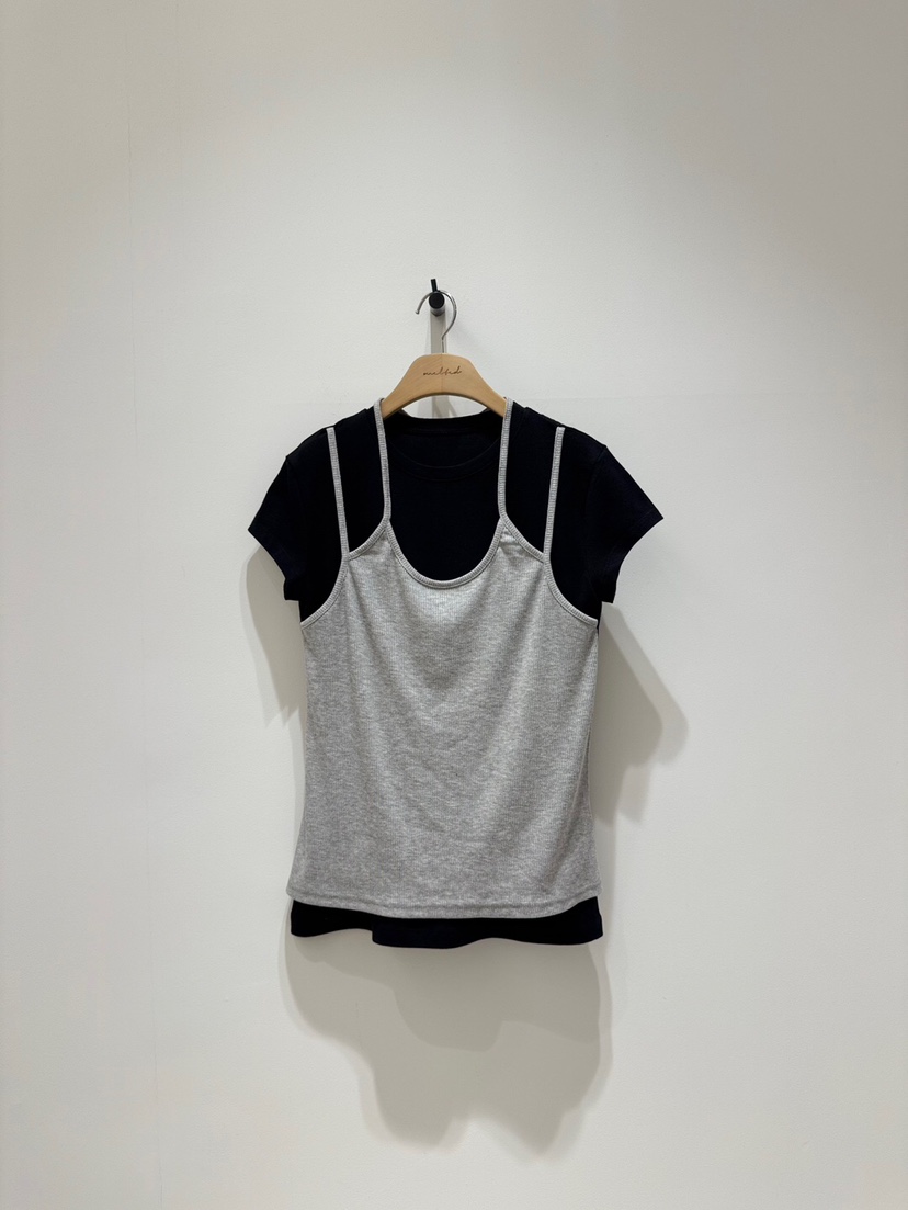 MELTED-P東大門代購女裝新品真品休閑25春夏職業熱賣人氣T恤MELTED-PT恤圖色2