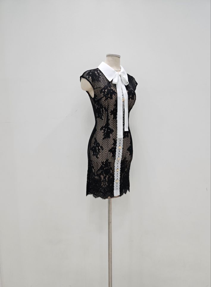 HIGH HEELS韓國直郵女士新品25春夏休閑時尚職業真品連衣裙HIGH HEELS連衣裙