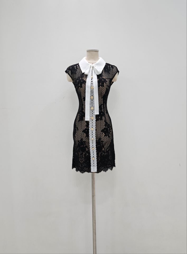 HIGH HEELS韓國直郵女士新品25春夏休閑時尚職業真品連衣裙HIGH HEELS連衣裙