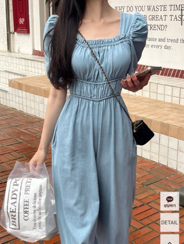 HEY/TO SEWING韓國㊣直郵東大門代購女裝新品時尚連體褲羊毛BY HEY/TO SEWING連體褲