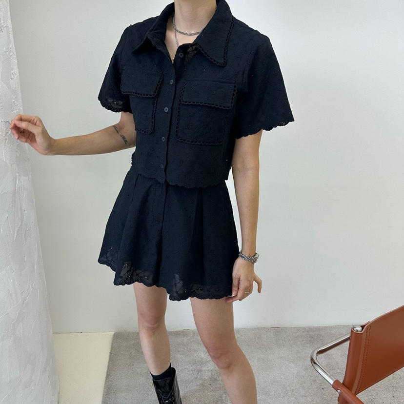 MABEL-Q韓國直郵㊣東大門實拍女裝新款25春夏人氣襯衫蕾絲衫SOUIT by mabel-Q襯衫/蕾絲衫