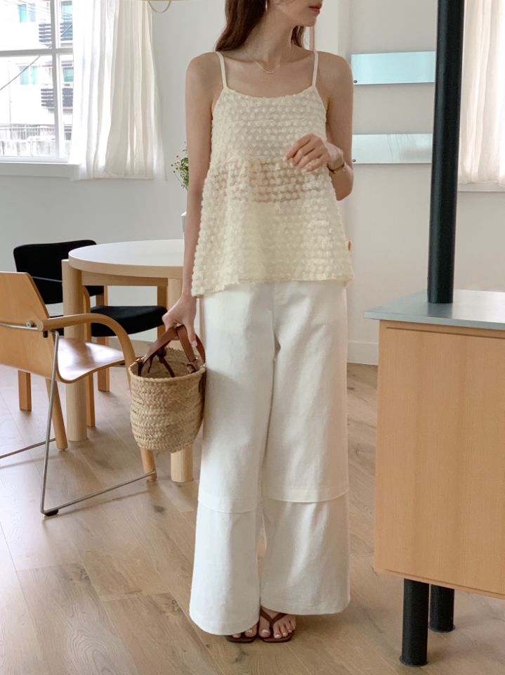 CALLIT韓國㊣直郵東大門代購女裝新品25春夏時尚休閑吊帶背心CALLIT吊帶/背心