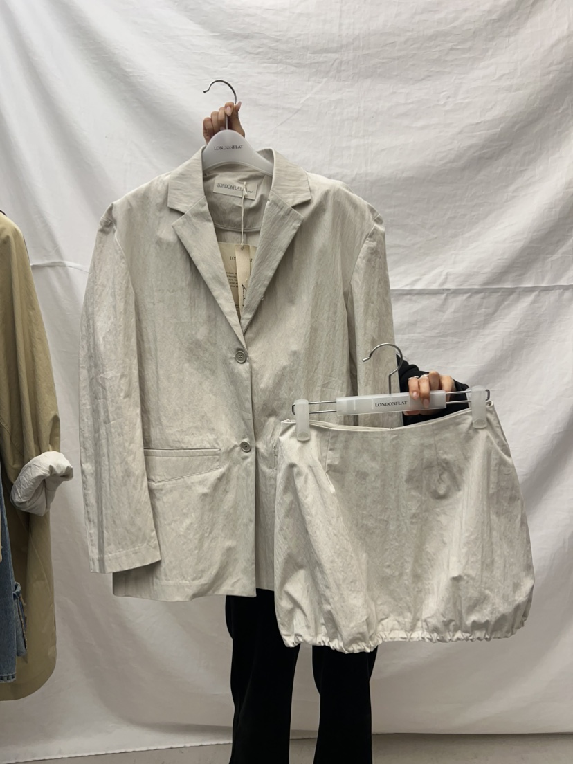 LONDON FLAT韓國直郵㊣女裝新品25春夏推薦熱賣人氣時尚短裙LONDON FLAT短裙