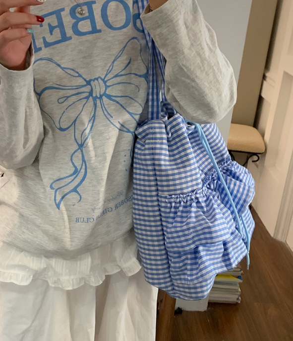POSH BLUE韓國㊣直郵東大門代購女裝新款25春夏單肩斜跨包POSH BLUE單肩/斜跨包