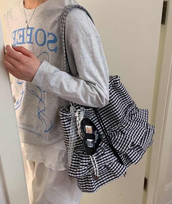 POSH BLUE韓國㊣直郵東大門代購女裝新款25春夏單肩斜跨包POSH BLUE單肩/斜跨包圖色2