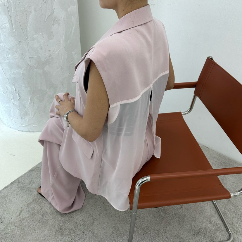 MABEL-Q韓國直郵㊣女裝新款熱賣人氣推薦25春夏休閑時尚馬甲SOUIT by mabel-Q馬甲