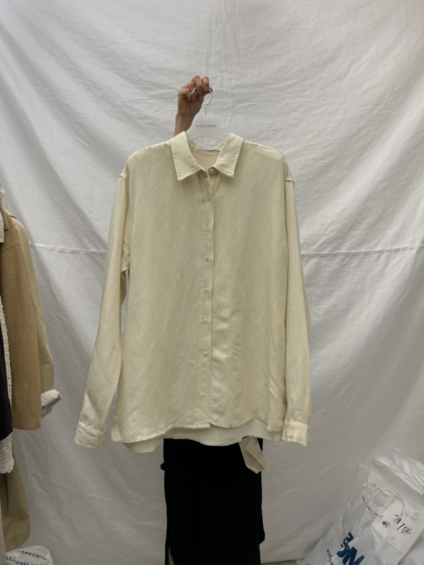 LONDON FLAT韓國直郵㊣女裝新品熱賣25春夏休閑襯衫蕾絲衫LONDON FLAT襯衫/蕾絲衫圖色2