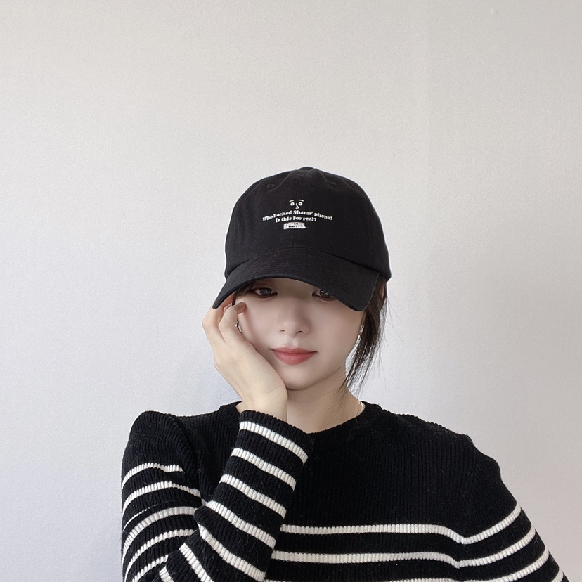 LOVELY HAT韓國直郵㊣東大門實拍女裝新款25春夏時尚休閑帽子LOVELY HAT帽子圖色2