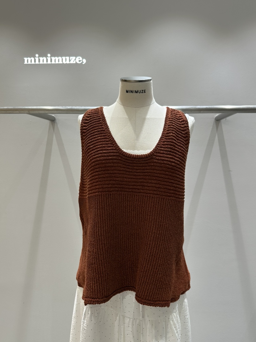 MINIMUZE韓國直郵㊣女裝新品熱賣休閑時尚人氣吊帶背心綁帶MINIMUZE吊帶/背心